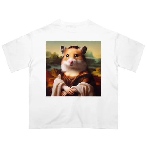 絵画になりたかったハムくん オーバーサイズTシャツ