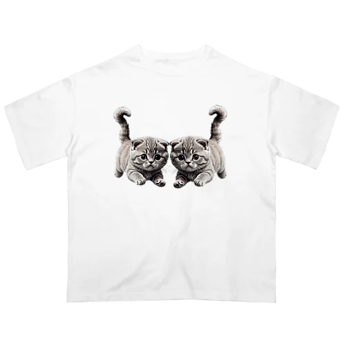 やんちゃな子猫 オーバーサイズTシャツ