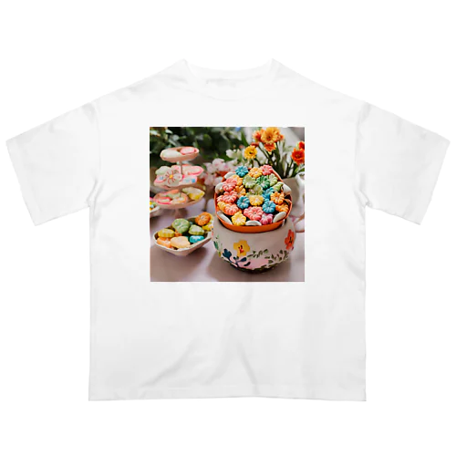 🍭かわいいスイーツたち🍬✨ オーバーサイズTシャツ