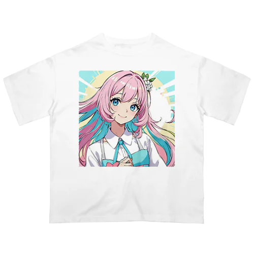 魔法エクステ少女 オーバーサイズTシャツ