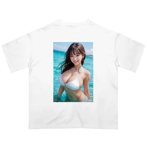 AI美女グラビア４ Oversized T-Shirt