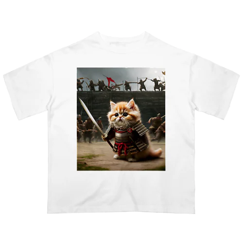 剣もつねこ オーバーサイズTシャツ