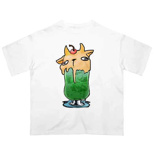 クリームソーダヤギ Oversized T-Shirt
