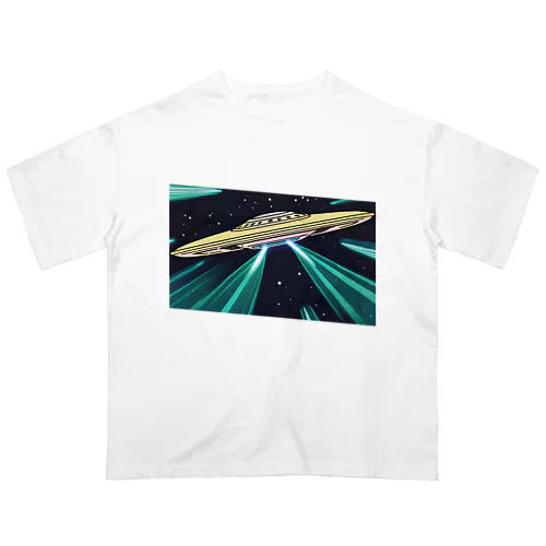 未確認飛行物体UFO Oversized T-Shirt