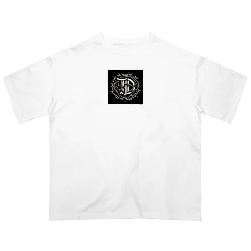 barbed wire005 Oversized T-Shirt