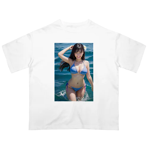 AI美女グラビア9 Oversized T-Shirt