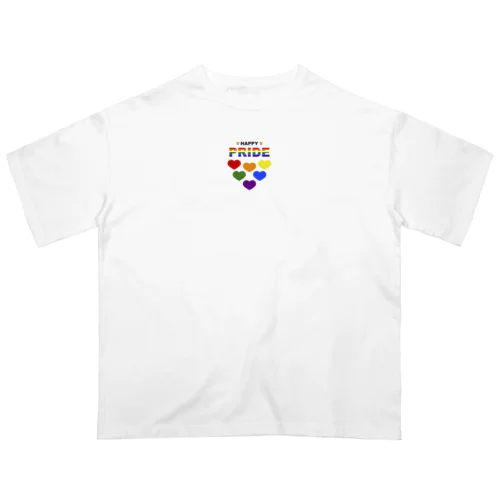 ６HEART（HAPPY PRIDE） オーバーサイズTシャツ