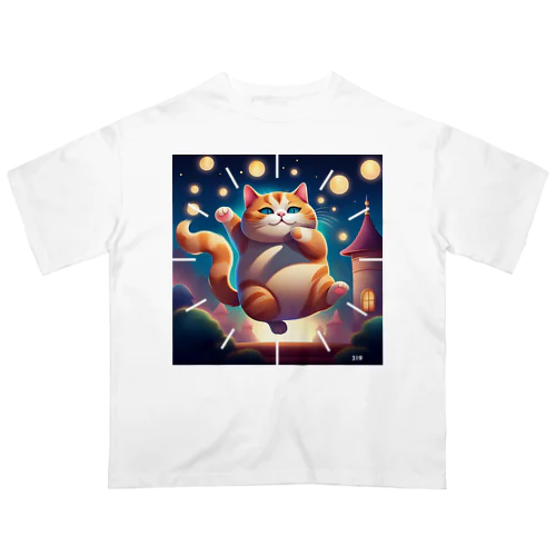 319デブ猫 Oversized T-Shirt