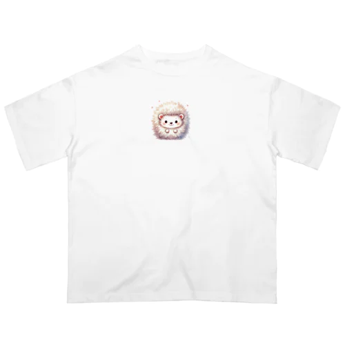 ふわふわハリネズミ オーバーサイズTシャツ