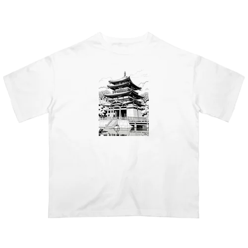 和の風景 オーバーサイズTシャツ