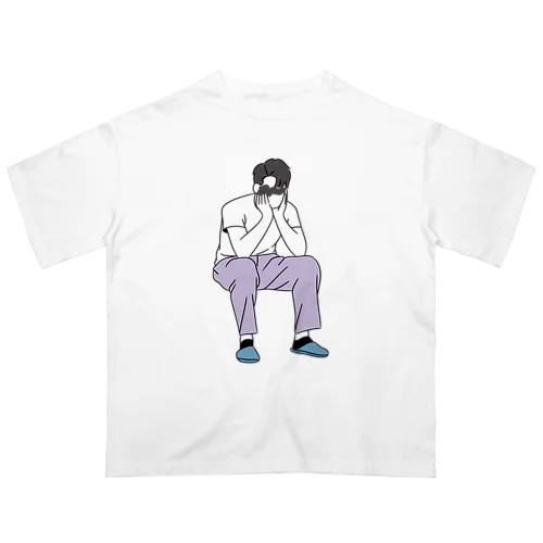 イケメンとお話し中 Oversized T-Shirt