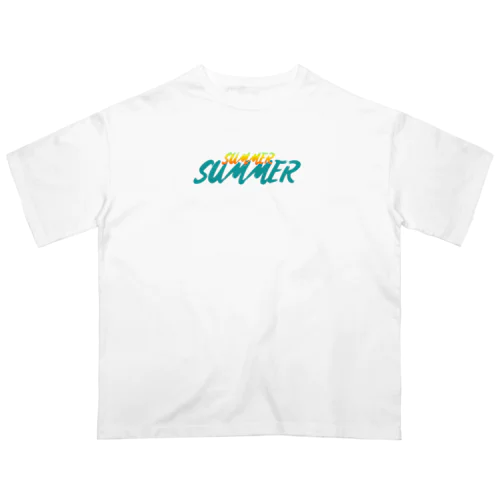 夏 オーバーサイズTシャツ