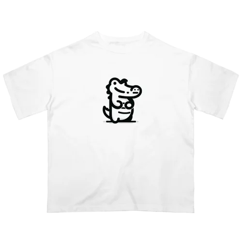 立ってしまったワニ Oversized T-Shirt