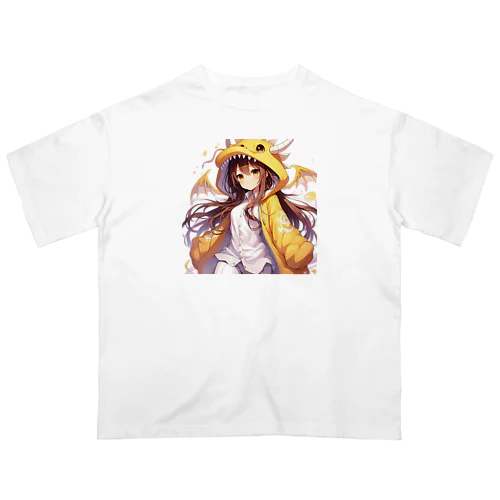 季節外れなドラ娘 オーバーサイズTシャツ