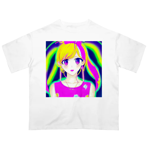 きゅぴきゅぴ★金髪アイドル Oversized T-Shirt