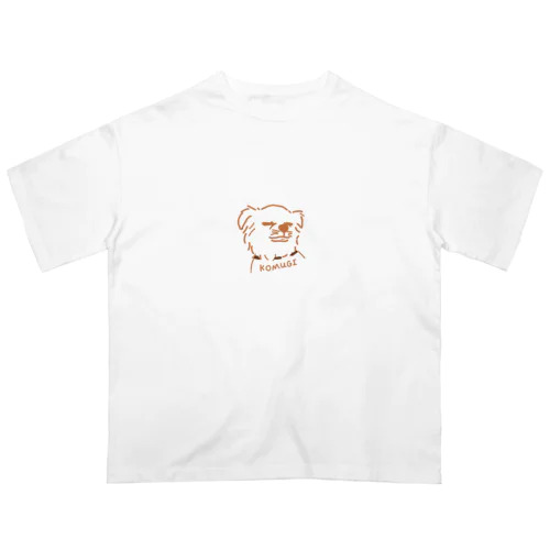 こむちゃんロゴティー Oversized T-Shirt