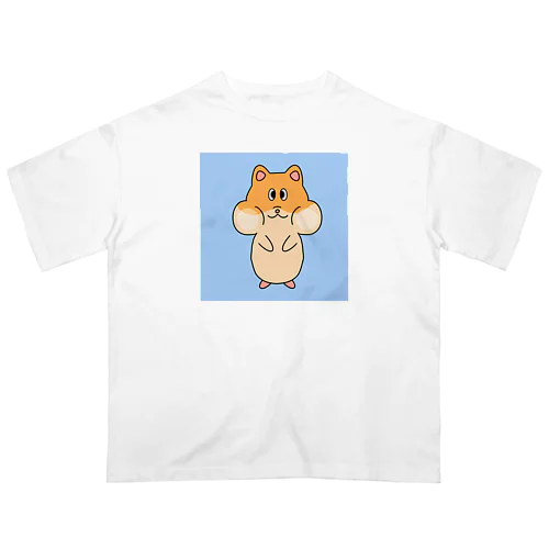 ハムスターの頬袋 オーバーサイズTシャツ