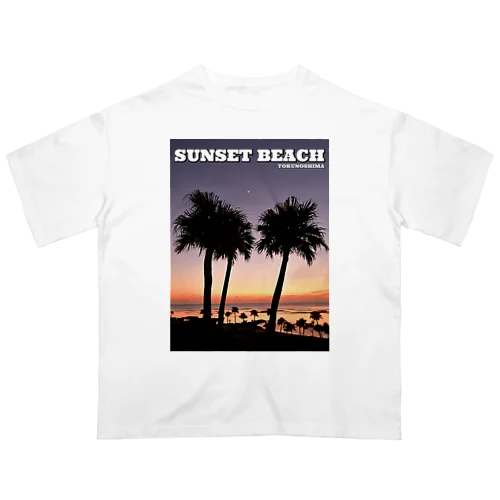 サンセットビーチ Tokunoshima オーバーサイズTシャツ