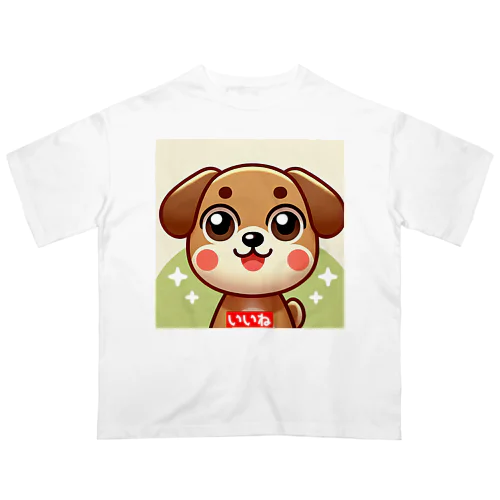 二日酔いでしんどいポン太 オーバーサイズTシャツ