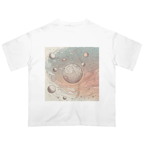 惑星のやつ オーバーサイズTシャツ