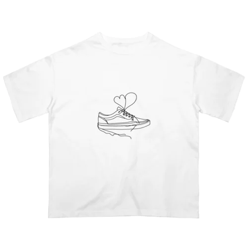 sneakers①　 オーバーサイズTシャツ