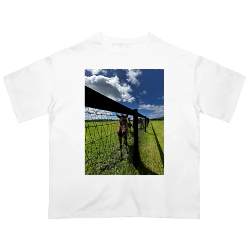 豊栄牧場　グラフィックTシャツ Oversized T-Shirt