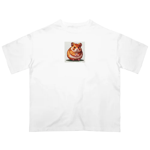 ドット絵のハムスター Oversized T-Shirt