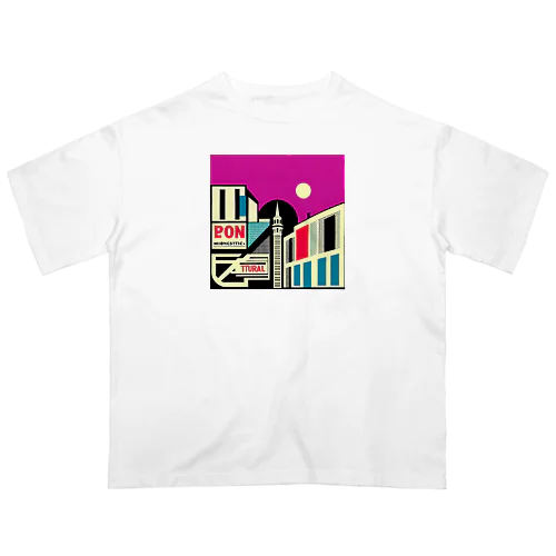 Fantasy city オーバーサイズTシャツ