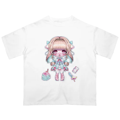 いちごマシュマロちゃん🍬🎀 Oversized T-Shirt