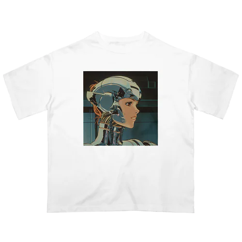 Cyborg Girls Oversized T-Shirt