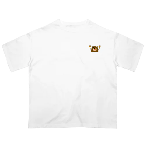 ドット絵くま オーバーサイズTシャツ