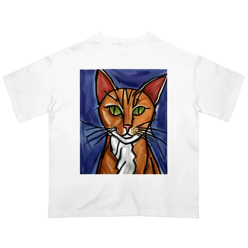 猫らしい猫 Oversized T-Shirt