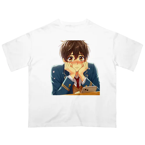 男の子　中学1年生　告 オーバーサイズTシャツ