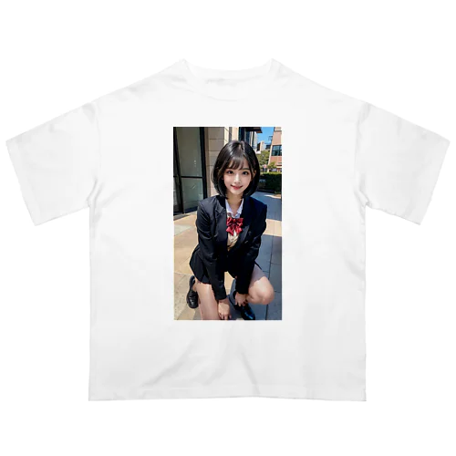 AI美女6 Oversized T-Shirt