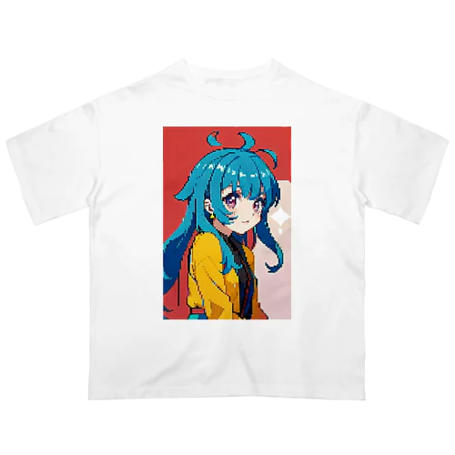 ドット絵彼女B オーバーサイズTシャツ