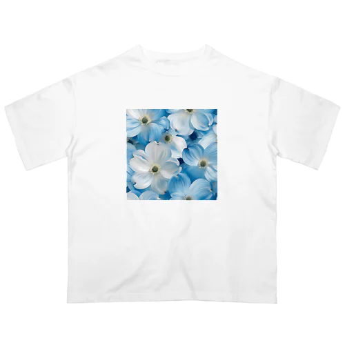 可愛らしい小さな花 Oversized T-Shirt