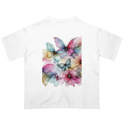 バタフライ🦋3 Oversized T-Shirt