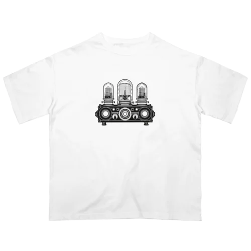 真空管アンプ オーバーサイズTシャツ