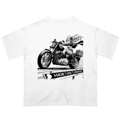 バイク女子 04 Oversized T-Shirt