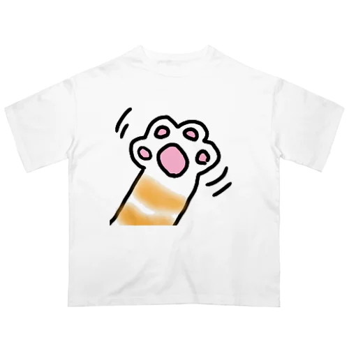 猫の手 オーバーサイズTシャツ