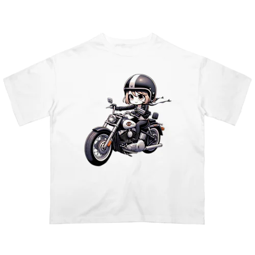 バイク女子 05 Oversized T-Shirt