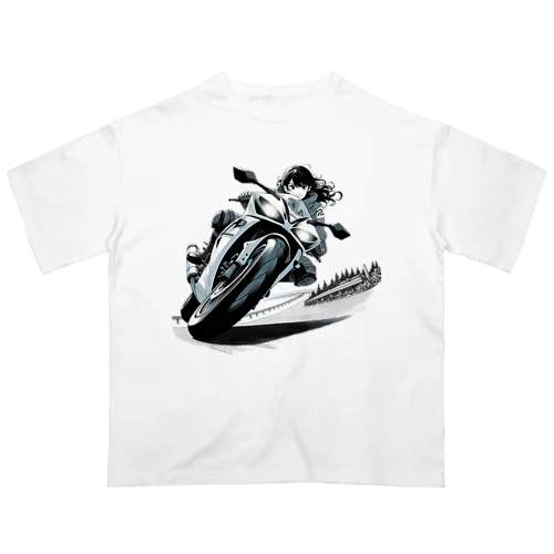 バイク女子 06 オーバーサイズTシャツ