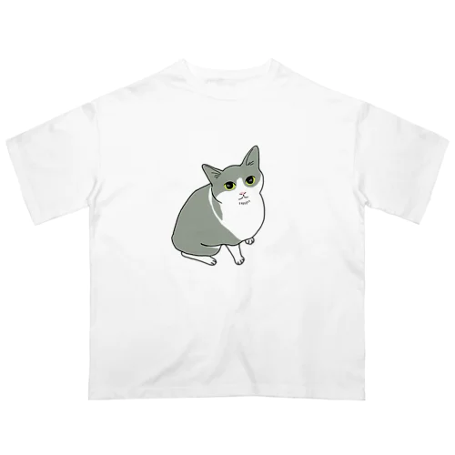 うるうる猫さん オーバーサイズTシャツ