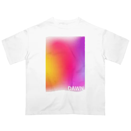 DAWN_Second Collection_Only Gradient B Oversized T-Shirt