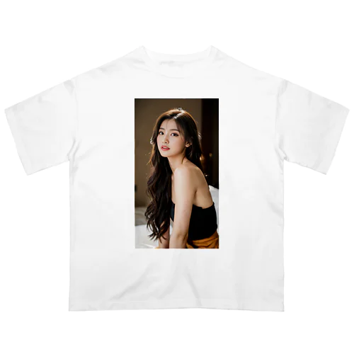 AI美女17 Oversized T-Shirt