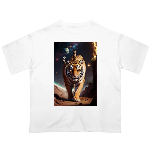 スペースタイガーシリーズ Oversized T-Shirt