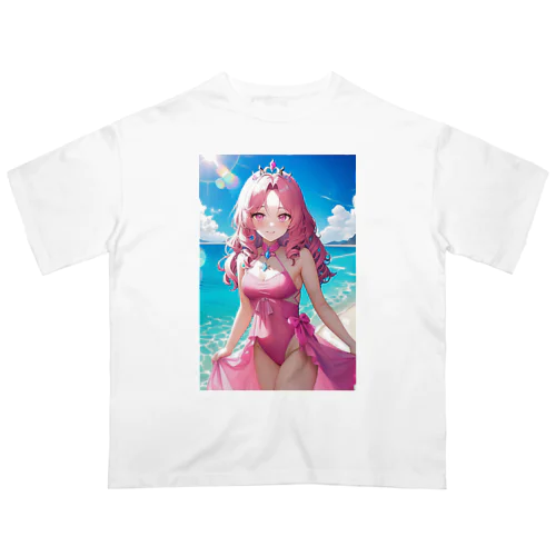 心桜　水着 Oversized T-Shirt