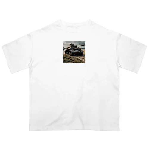 戦車 ティーガー I Oversized T-Shirt