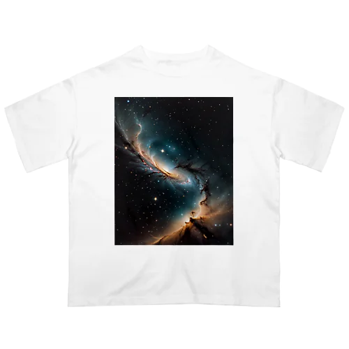 暗黒の宇宙 オーバーサイズTシャツ