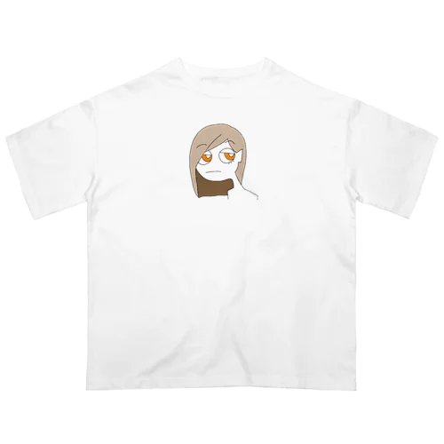 インドア・ダウナーガール Oversized T-Shirt